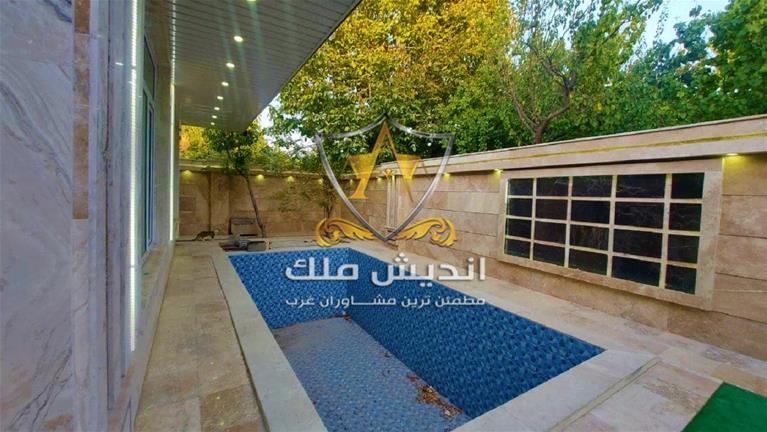 450متر باغ ویلا نقلی با 80 متر ویلا مدرن در مهر آذین