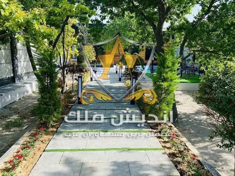 570 متر باغ ویلا با 120 متر ویلا شیک در ملاردویلا