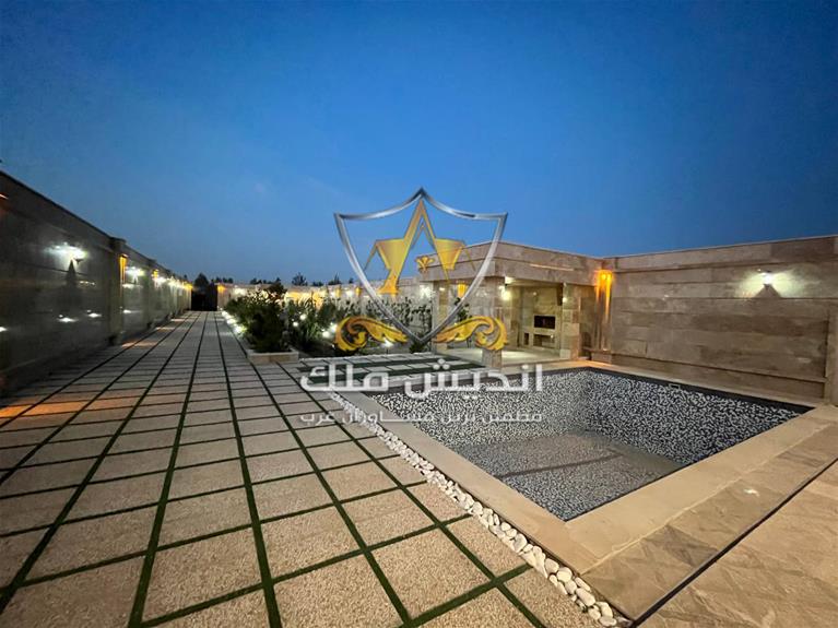 900 متر باغ ویلا با 180 متر بنا نوساز در شهریار